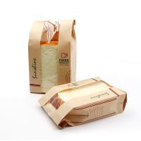 Les sacs de emballage de papier d'emballage de pain de Brown avec GV FDA de FCS de fenêtre ont certifié
