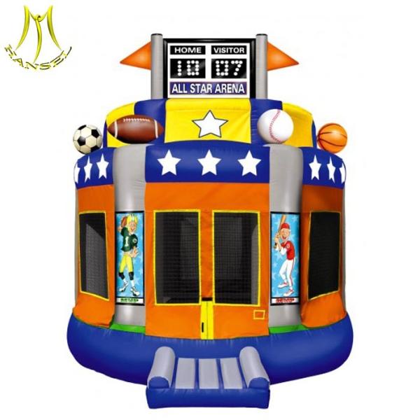 Hansel   inflatable games for children 3 parts adult bounce house jungle bouncing castle