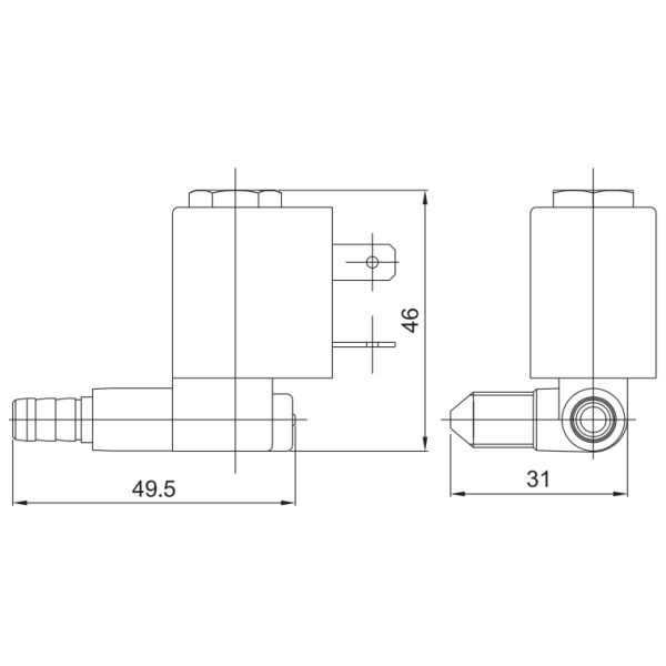 Клапан соленоида 5523EN2 утюга генератора пара DELONGHI
