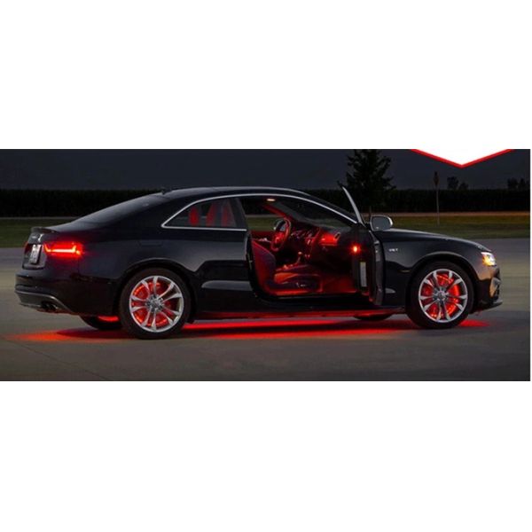 Motorcycle 12pcs 5050SMD Underglow Light Kits For Cars