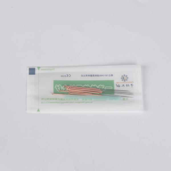 Safe Acupuncture Needles Sterilized Disposable 0.20~0.40mm For Beauty Treatment
