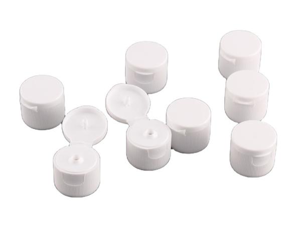Durable White 24mm Cosmetic Bottle Caps