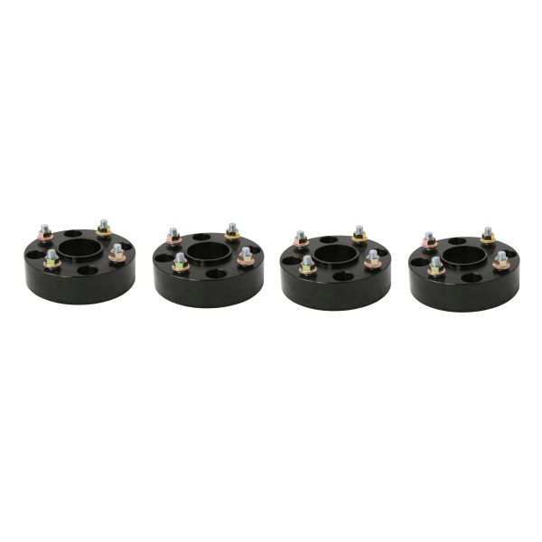 Black 4x110 Atv Wheel Spacers Hub Centric For Honda / Kawasaki / Suzuki
