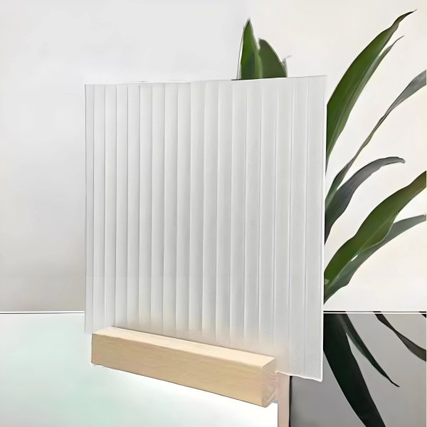5mm Extremely Narrow Frame Changhong Decorative Ultra White Glass Door Metal Wrapped Hotel Partition Processing Support