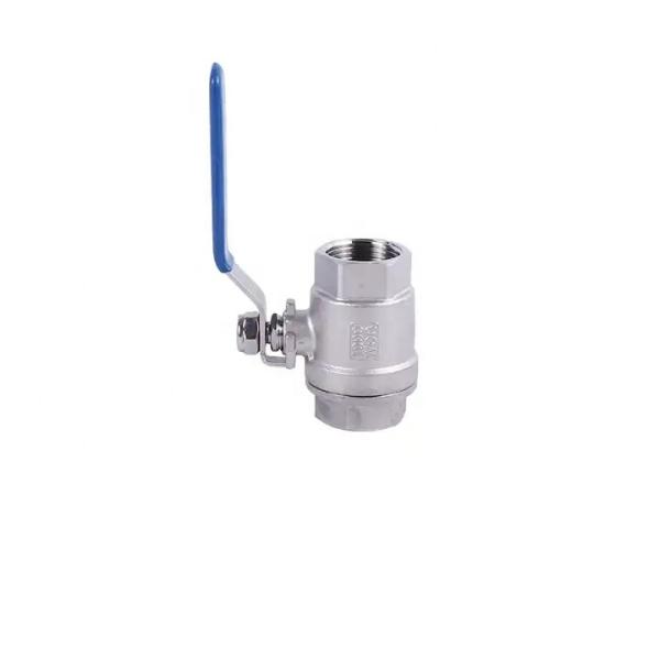 Custom SS 304 Ball Valve 3A DIN NPT BSPT BSPP Head Code Cylindrical Silver 2