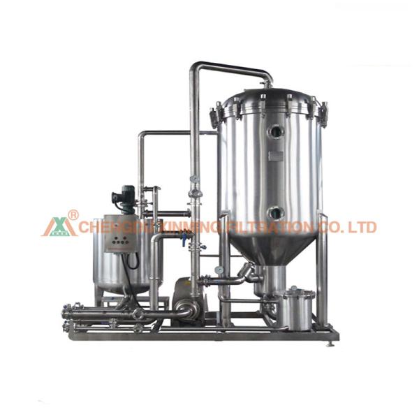HM Supreme Quality Candle Filter Press Machine 1350x600x1000mm Dimension