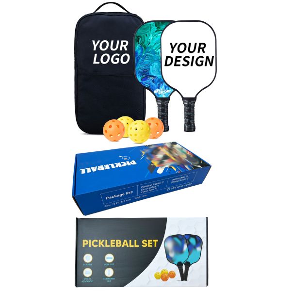 USAPA Game Practice Fiberglass Pickleball Paddle with Lightweight PP Honeycomb Core