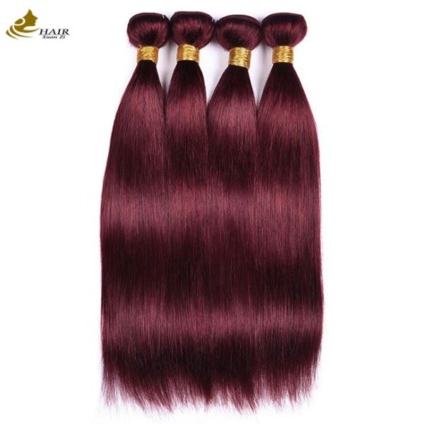 8 polegadas-30 polegadas 99j Peruca de Borgonha corpo ondulado extensões de cabelo humano