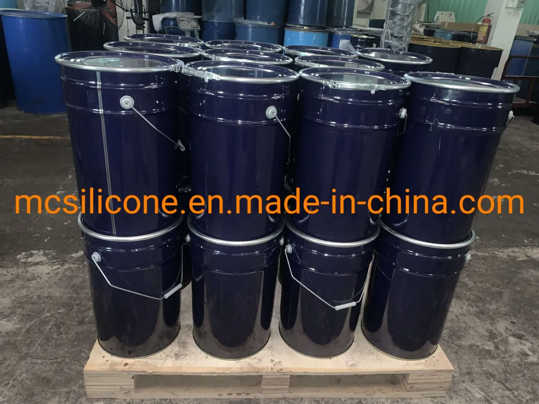 100: 2 РТВ-2 Тиновое силиконовое резиновое белое силиконовое резиновое для производства плесени