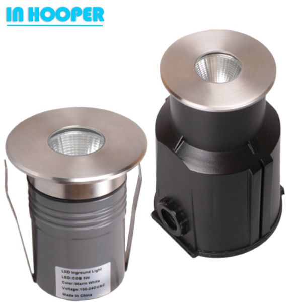 Mini 1W Buried Inground Stainless Steel LED Light Warm White / Cool White