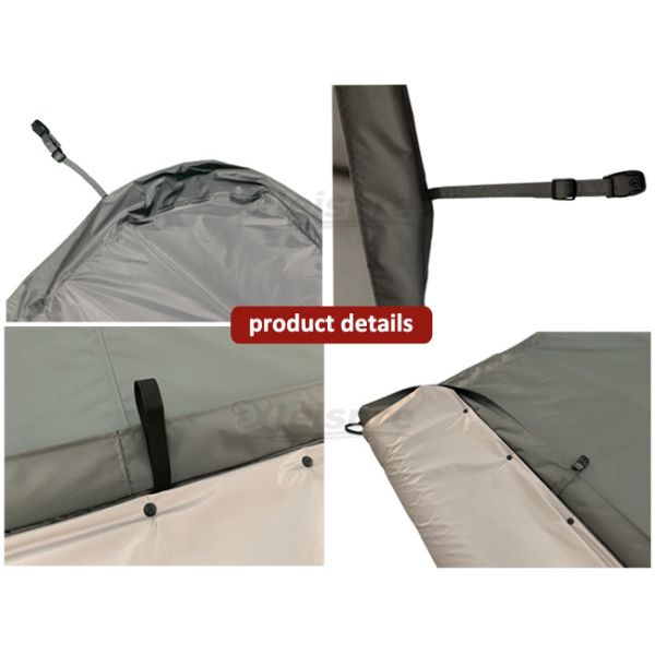 Прочная твердая бесконечная крышка джакузи прямоугольника крышек спа заплыва покрывает темного Брауна