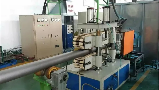 O-Type Extrusion Coating Line for 3LPE Anti-Corrosion Pipe with Powder Coating and SA2.5 Surface Treatment