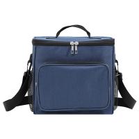 10.5L sac de déjeuner thermique étanche à l'eau sur mesure polyester aluminium isolant imprimé forme rectangulaire