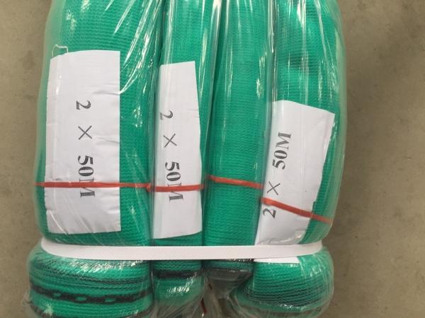 Blue / Green Scaffolding Debris Netting , Construction Safety Netting For Scaffolding
