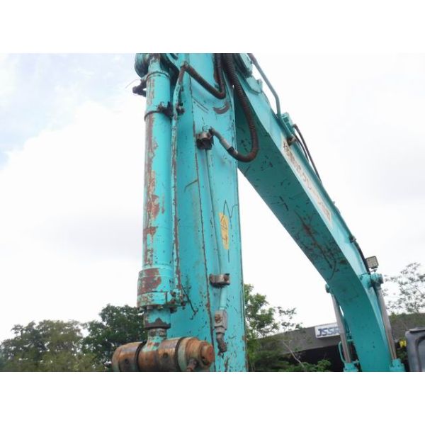 Customized Kobelco Excavator 13 Ton Mitsubishi Engine 0.5m Bucket 1500 Working Hours