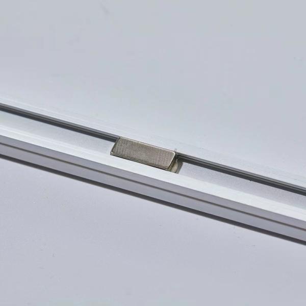 da cozinha branca da cor de 24V 6500K luz pequena do tubo do diodo emissor de luz com ímã