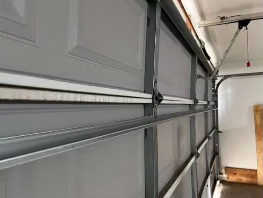 Residential Commercial Sectional Back Panel Strut Channel Roll Forming Machine Factories Garage Door Reinforcement Mexico
