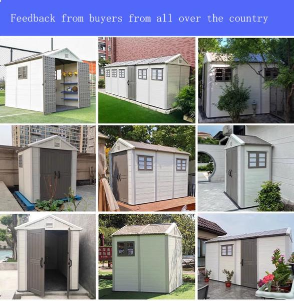 Removable Small Room for Steel Structure Outdoor Garden Simple Room Assembly Sundry Storage