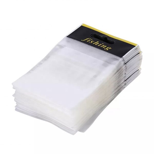 Custom Order Transparent Fishing Lure Bait Bags Zipper Bag Packaging Accessories Recyclable Material Structure Pet Vmpet Pe