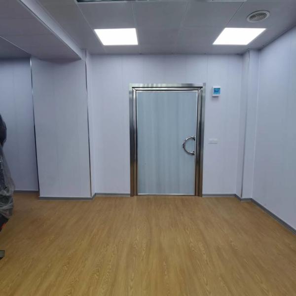 1.5 T Shielded Doors Powder Coated 2 Inches Steel MRI Room Door For Facilities