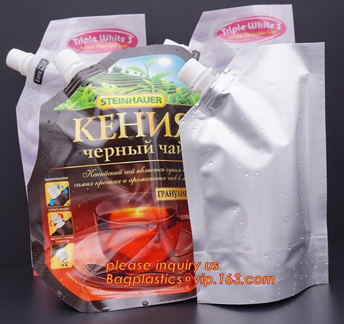 споут сумка хорошая для упаковки жидкостей 16.9оз 5,3 кс 8,9 дюйма, склянки мешка ликера выпивая, многоразовая жидкостная сумка Споут, БПА
