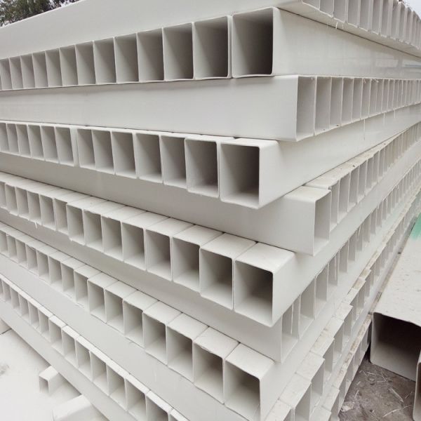 НФТ гидропонические каналы растений для выращивания ПВХ пластиковые трубы для оптимального роста