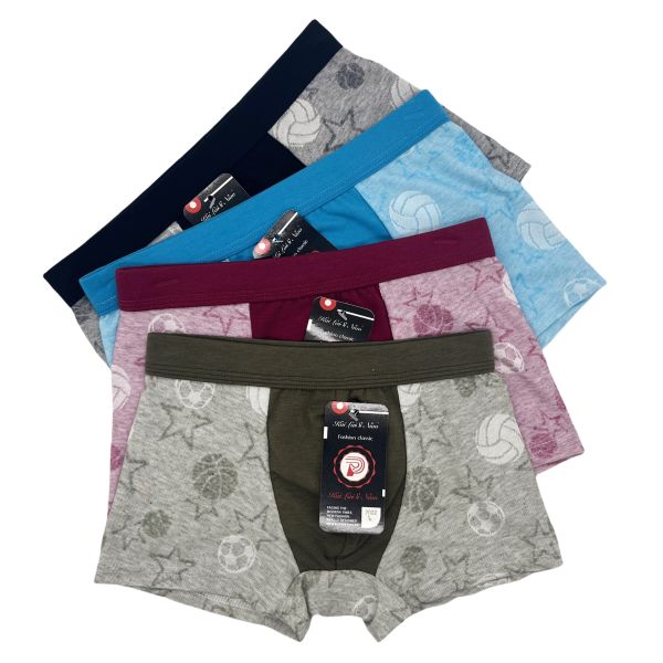 New Style Hot Selling High Quality Boys Boxer Underpants Comfortable Fashion Boxer Briefs at Wholesale Price
