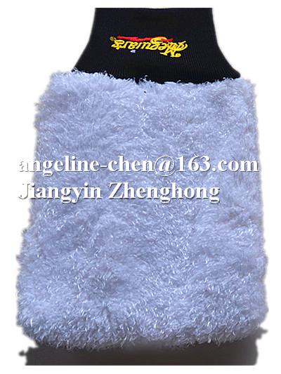 Meguiar's super soft microfiber white car cleaning gloves