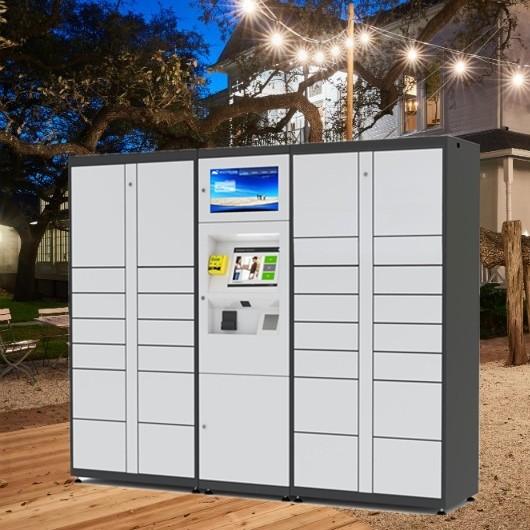 Intelligent Parcel Delivery Lockers , Parcel Register Locker And Laundry Locker
