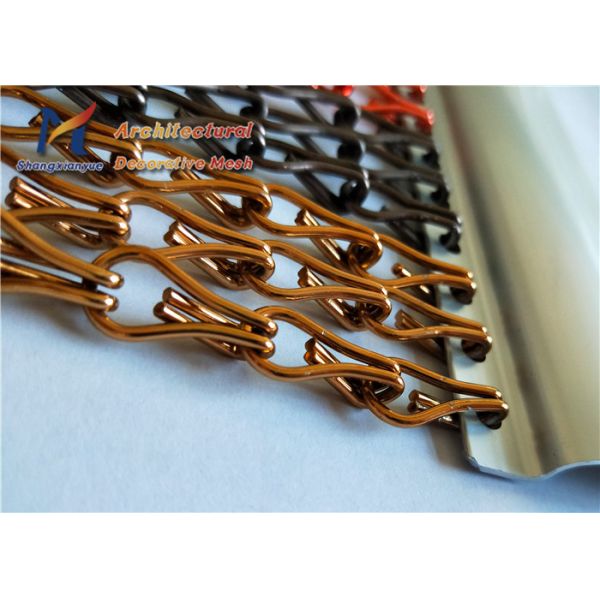 Вися алюминиевый цепной экран насекомого мухы занавесов 2.0mm