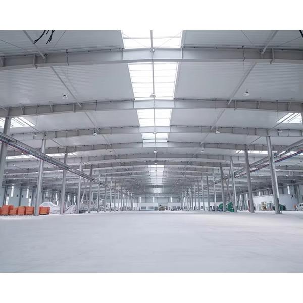 Gymnasium Industrial Style Prefabricated Steel Structure Building with Sandwich Panel