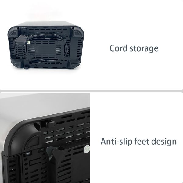 Домашнее 2-слойный электрический тостер хлеб тостер машина тостер печь из нержавеющей стали