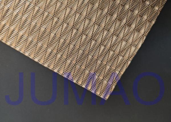 Light Architectural Metal Fabric Customized Art Wire Mesh For Space Divider