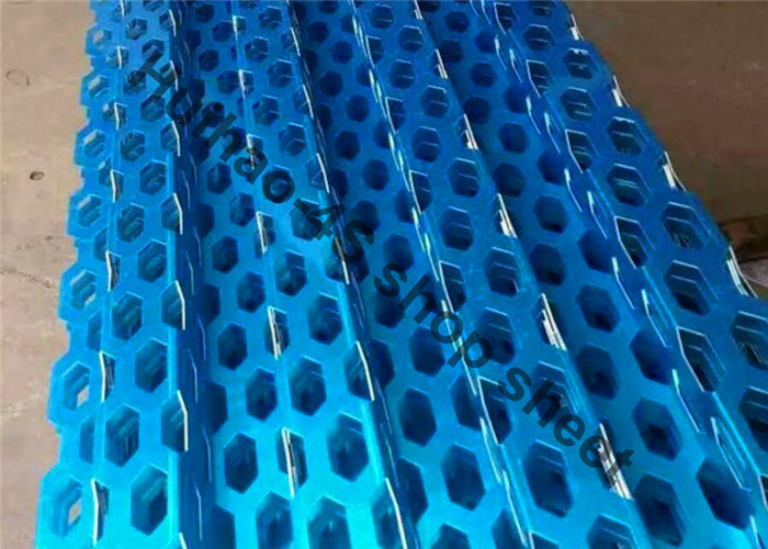 Fireproof Perforated Aluminum Audi Facade Panels With 26*61mm Holes