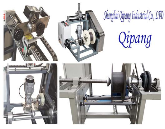Qipang 300 Aluminum wire rewinding machine  wire reel winder machine