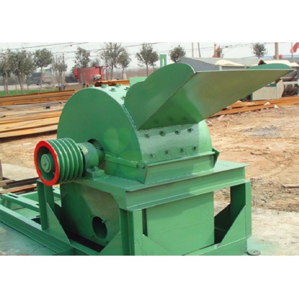 Automatic Bamboo / Wood Crusher Machine Used In Waste Template Processing Plant