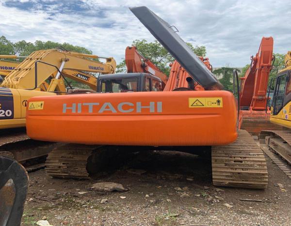 Máquina escavadora hidráulica da esteira rolante da mão de Hitachi ZX200 segundo