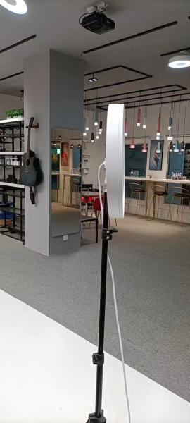 IP44 LED Track Spotlights Telescopic Osram 180CM For Hair Salon