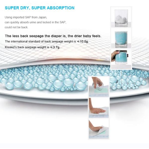 Customized Premium Disposable Baby Diaper Pampering Diapers