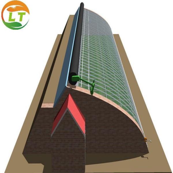 Hydroponic Greenhouse System for High Strength Solar Greenhouse and Vegetable Flower