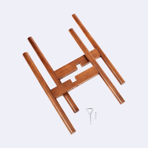 Flower/Green Plant Used Modern Design Bamboo Solid Acacia Wood Plant Pot Stand Holder