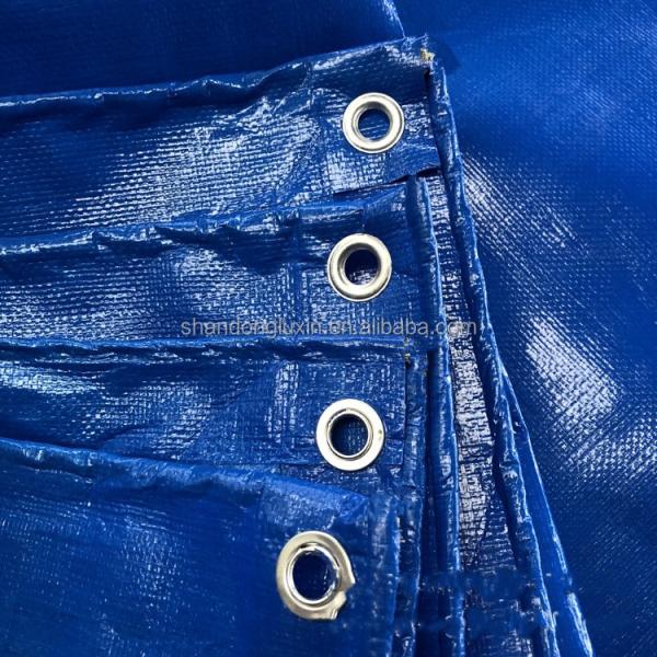 UV Resistant Polypropylene Truck Tarpaulin with Customized Size and PE Coating