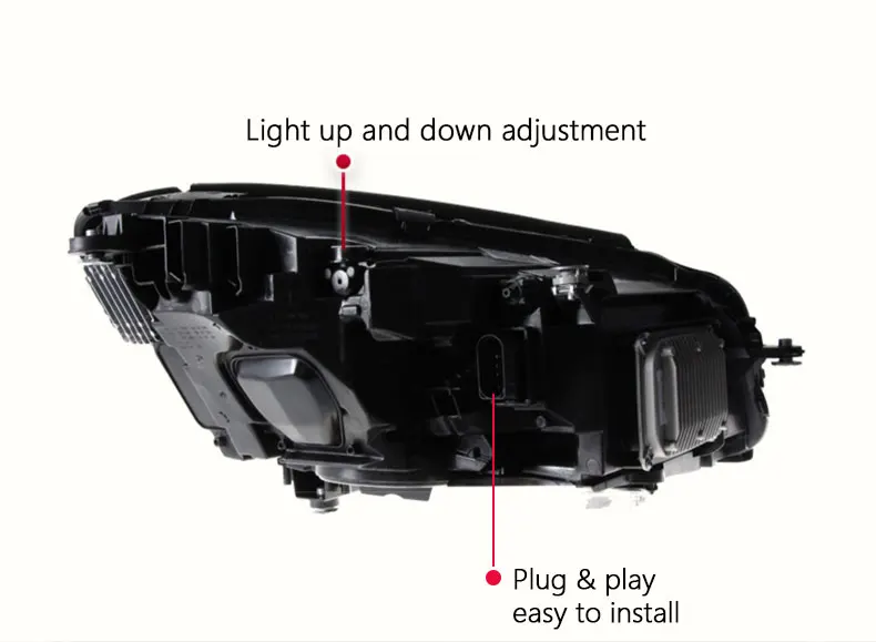 Сборка светодиодных фар для Mercedes Benz S Class W222 14-18 Модифицированный Maybach Front Head Light Drl Flowing Turn S65 S63