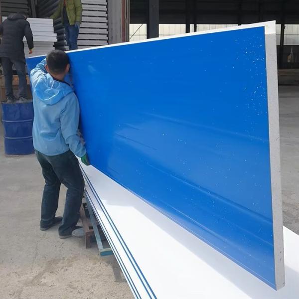 Moderno estilo de design painel não metálico material painel EPS para painéis sandwich de chapa de aço