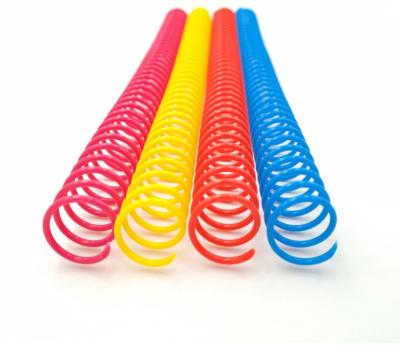 anel obrigatório espiral plástico 1-3/4 do PVC de 36 48 laços” para a escola