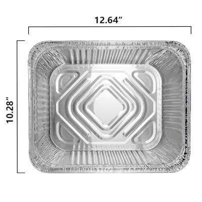 9x13 Foil Pan 30 Packs Heavy Duty Half Size Disposable Foil Tins