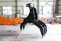 O log hidráulico mecânico antiusura luta para CAT Jcb Escavadora