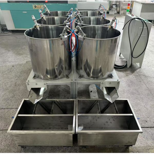 Precision 6-Position Rotary Coating System for Molded Pulp Food Packaging - Uniform Film Thickness Control