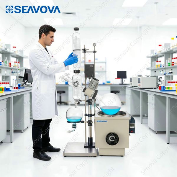 30L Manual Lift Rotary Evaporator NoVap-ML30