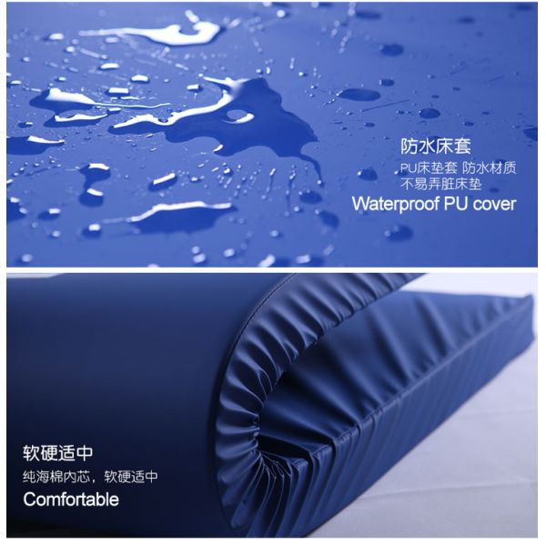 Waterproof Anti - bacteria Foam Mattress Hospital Bed Accessories 200*80*10mm